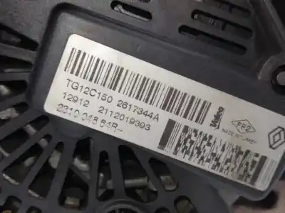 Pezzo di ricambio per auto di seconda mano alternatore per renault fluence k9kj8 riferimenti oem iam 231004864r  2112019393 - 2617344a