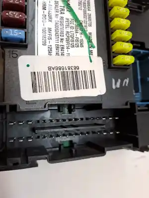 Second-hand car spare part fuse box unit for jeep compass (mp) jeep oem iam references 68262534aj  68381686aa