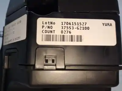 Second-hand car spare part fuse box unit for kia niro * oem iam references 375s3g2100  