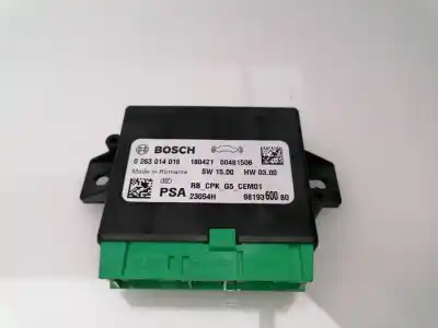 Автозапчасти б/у электронный модуль за CITROEN JUMPY SPACETOURER 2.0 Blue-HDI FAP ссылки OEM IAM 9819360080  