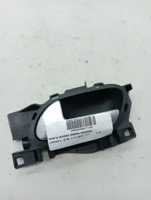 Peça sobressalente para automóvel em segunda mão puxador interior traseiro esquerdo por citroen c-elysée millenium 72 cv / 53 kw referências oem iam 9143t8