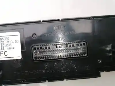 Second-hand car spare part heating / air conditioning control panel for kia niro * oem iam references 97250g5cf0ca  97250g5cf0