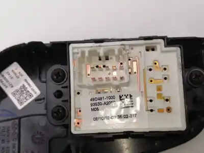 Pezzo di ricambio per auto di seconda mano controllo specchio per kia ceed (cd) d4fb riferimenti oem iam 93530a2050  