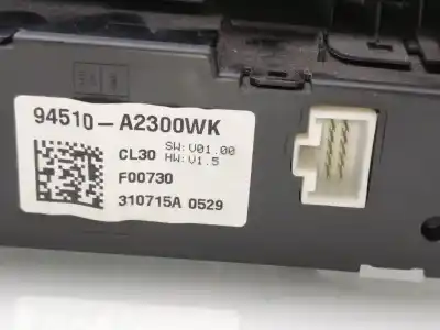 Second-hand car spare part multifunction display for kia ceed (cd) d4fb oem iam references 94510a2300wk  