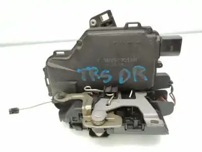 Peça sobressalente para automóvel em segunda mão fechadura da porta traseira direita por seat leon (1p1) leon (1p1) (2005 - 2012) referências oem iam 3b4839016a  