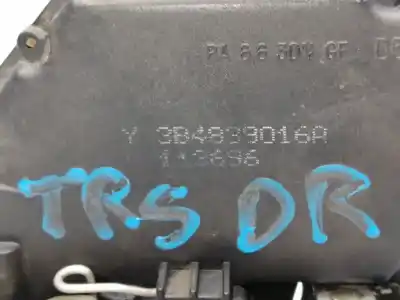 Peça sobressalente para automóvel em segunda mão fechadura da porta traseira direita por seat leon (1p1) leon (1p1) (2005 - 2012) referências oem iam 3b4839016a  