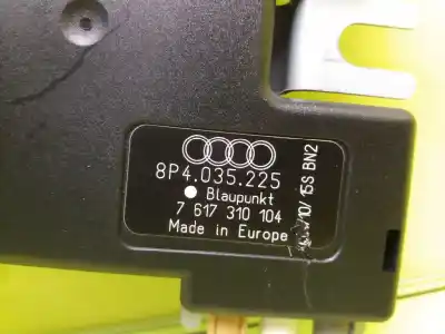 Peça sobressalente para automóvel em segunda mão antena por audi a3 (8p) 2.0 tdi referências oem iam 8p4035225  7617310104
