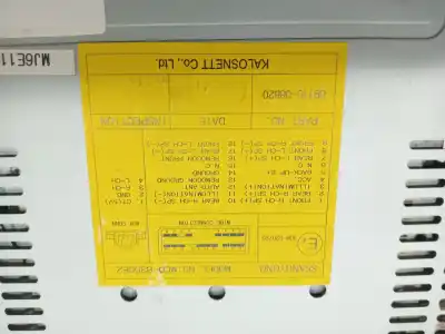 Автозапчасти б/у аудиосистема / радио cd за ssangyong rexton d27dt ссылки oem iam 8911008b20  