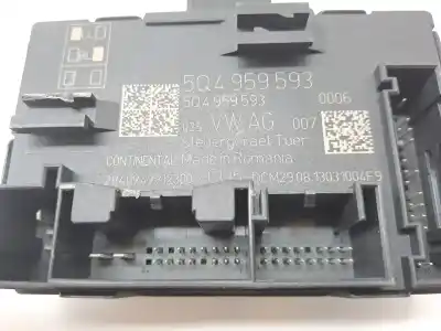 Second-hand car spare part comfort module for seat leon (5f1) style oem iam references 5q4959593  