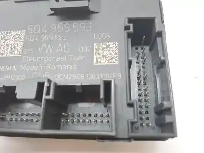 Second-hand car spare part comfort module for seat leon (5f1) style oem iam references 5q4959593  