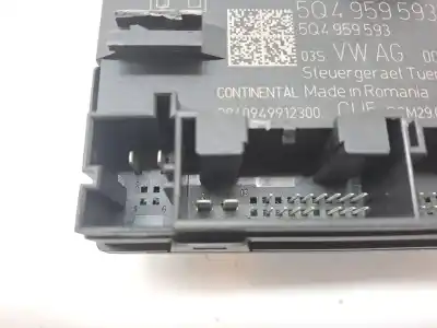 Second-hand car spare part comfort module for seat leon (5f1) style oem iam references 5q4959593  