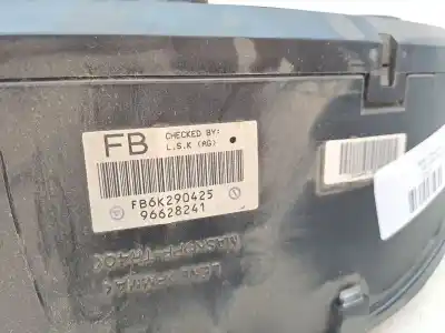 Peça sobressalente para automóvel em segunda mão quadrante por chevrolet captiva 2.2 diesel referências oem iam 96628241  