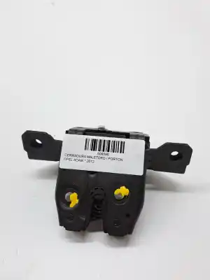 Second-hand car spare part trunk lock for opel adam manual oem iam references 13587646