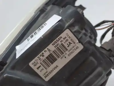 Pezzo di ricambio per auto di seconda mano faro anteriore destro per nissan note ii (e12) nissan note riferimenti oem iam 260103vv0a  