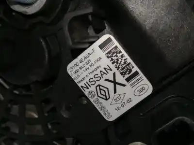 Second-hand car spare part alternator for renault kadjar k9k f6 oem iam references 231004ea0af  f000bl0825