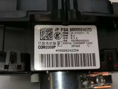 Автозапчастина б/у многофункційне управління для ds ds 5 (kf_) 2.0 hybrid4 посилання на oem iam 98000242zd  