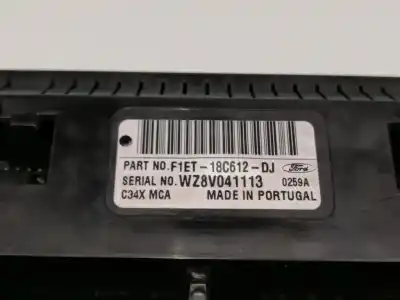 Peça sobressalente para automóvel em segunda mão comando de sofagem (chauffage / ar condicionado)  por ford focus lim. 2.0 ecoboost referências oem iam f1et18c612dj  