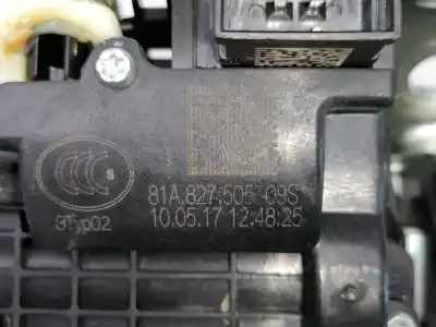 Автозапчастина б/у замок багажника / ворот для audi q2 (gab) untaggable edition 150 cv / 110 kw посилання на oem iam 81a82750509s  