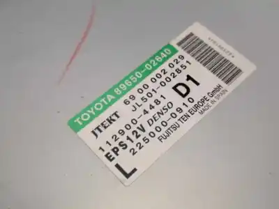 Peça sobressalente para automóvel em segunda mão módulo eletrônico por toyota auris auris (2006-2012) referências oem iam 8965002640  1129004481 - jl501002851