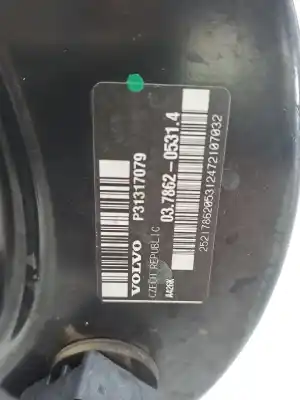 Peça sobressalente para automóvel em segunda mão servo freio por volvo v40 d4162t referências oem iam 31381631  36002135