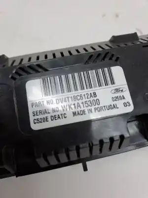 Peça sobressalente para automóvel em segunda mão comando de sofagem (chauffage / ar condicionado) por ford kuga (cbs) ecoboost referências oem iam 2056864  dv4t18c612ab