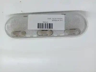 Second-hand car spare part interior light for nissan note ii (e12) nissan note oem iam references 26430bc00b