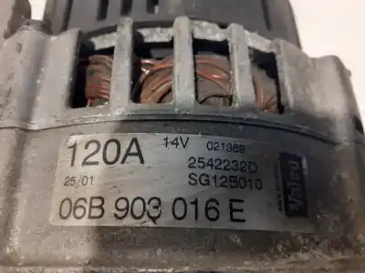 Second-hand car spare part alternator for audi a6 c5 (4b2) 1.8 t oem iam references 2542232  2542232 - 06b903016e