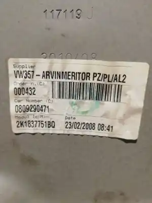 Автозапчастина б/у регулятор вікна передній лівий для volkswagen caddy ka/kb (2k) bls посилання на oem iam 6l4837752dj  