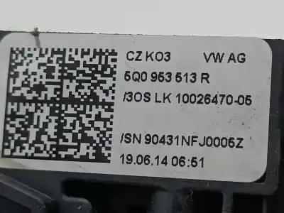 Автозапчастина б/у многофункційне управління для skoda octavia combi (5e5) scout 2.0 150 cv посилання на oem iam 5q0953507ac  