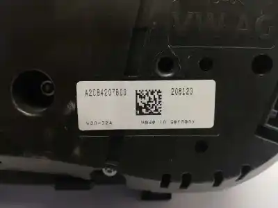 Peça sobressalente para automóvel em segunda mão quadrante por audi a3 (8v) ambiente referências oem iam 8v0920860f  a2c84207800