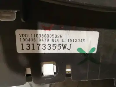 Peça sobressalente para automóvel em segunda mão quadrante por opel corsa c corsa c referências oem iam 13173355wj  13173355wj