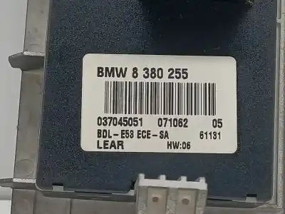 Peça sobressalente para automóvel em segunda mão comutador de luzes por bmw x5 (e53) 3.0 d referências oem iam 8380255  8380255 - 037045051