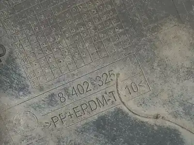 Second-hand car spare part rear bumper for bmw x5 (e53) 3.0 d oem iam references 51127027046  