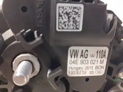 Second-hand car spare part alternator for seat leon (5f1) czea oem iam references 04e903021m  04e903021m - 04e903021m
