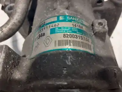 Second-hand car spare part air conditioning compressor for renault clio ii (bb_, cb_) 1.5 dci (b/cb07) oem iam references 8200315744  8200315744 - 8200315744