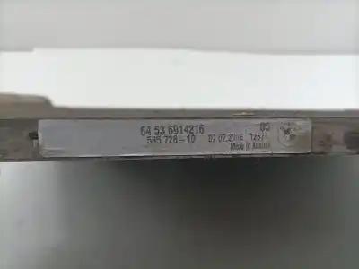 Peça sobressalente para automóvel em segunda mão condensador / radiador de ar condicionado por bmw x5 (e53) 3.0 d referências oem iam 6914216  64536914216 - 6914216