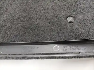 Second-hand car spare part rear decorative moulding for bmw x5 (e53) 3.0 d oem iam references 7034366  77320110 - 51477034366