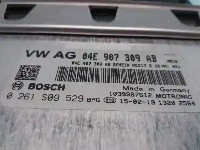 Peça sobressalente para automóvel em segunda mão centralina de motor uce por seat leon sc (5f5) fr referências oem iam 04e907309ab  0261s09529