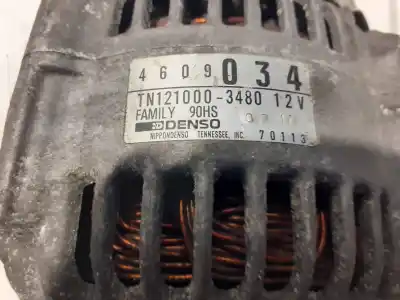 Peça sobressalente para automóvel em segunda mão alternador por chrysler voyager 2.2 d-moo referências oem iam tn1210003480  tn1210003480 - tn1210003480