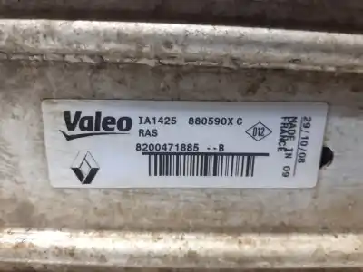 Peça sobressalente para automóvel em segunda mão intercooler por renault clio iii k9k768 referências oem iam 8200471885b  8200471885b - ia1425  880590x