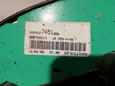 Peça sobressalente para automóvel em segunda mão quadrante por citroen berlingo rhydw10td referências oem iam 9662745180  9662745180