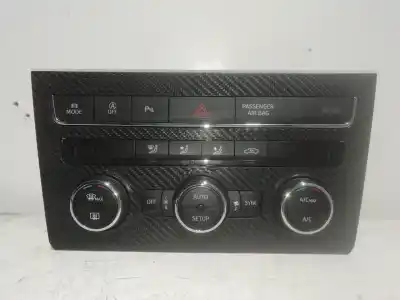 Peça sobressalente para automóvel em segunda mão Comando De Sofagem (chauffage / Ar Condicionado)  por SEAT LEON (5F1) CRMB Referências OEM IAM   5F0907044AD, 5HB01121556 - 5F0907044AD, 5HB01121556