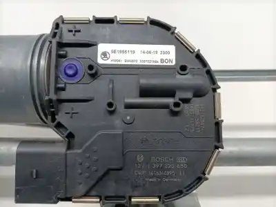 Second-hand car spare part front windshield wiper motor for skoda octavia combi (5e5) scout 2.0 150 cv oem iam references 5e1955119  