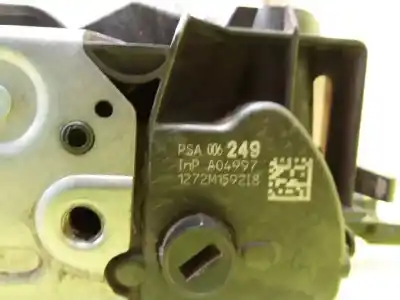 Peça sobressalente para automóvel em segunda mão fechadura da porta traseira direita por citroen c1 * referências oem iam 9800624980  