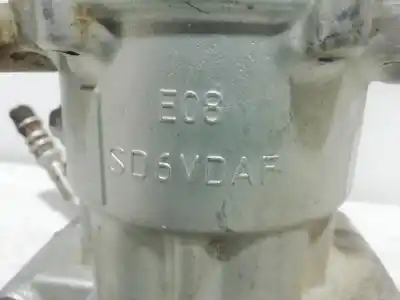 Peça sobressalente para automóvel em segunda mão compressor de ar condicionado a/a a/c por renault clio iii k9k768 referências oem iam   sd6vdaf, 7711497298 - sd6vdaf, 7711497298