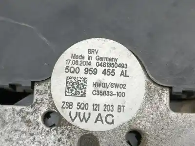 Peça sobressalente para automóvel em segunda mão termoventilador elétrico por skoda octavia combi (5e5) scout 2.0 150 cv referências oem iam 5q0959455  