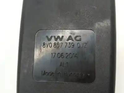 Second-hand car spare part rear seat belts set for skoda octavia combi (5e5) scout 2.0 150 cv oem iam references 8v0857739  