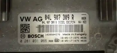 Peça sobressalente para automóvel em segunda mão centralina de motor uce por seat leon (5f1) crmb referências oem iam   0281031066, 04l907309r - 0281031066, 04l907309r