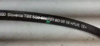 Second-hand car spare part handbrake lever for seat leon (5f1) crmb oem iam references   5q0609721bd, 5q0711949h - 5q0609721bd, 5q0711949h