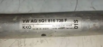 Peça sobressalente para automóvel em segunda mão tubos de ar condicionado por seat leon (5f1) crmb referências oem iam 5q1816738f  5q1816738f - 5q1816738f